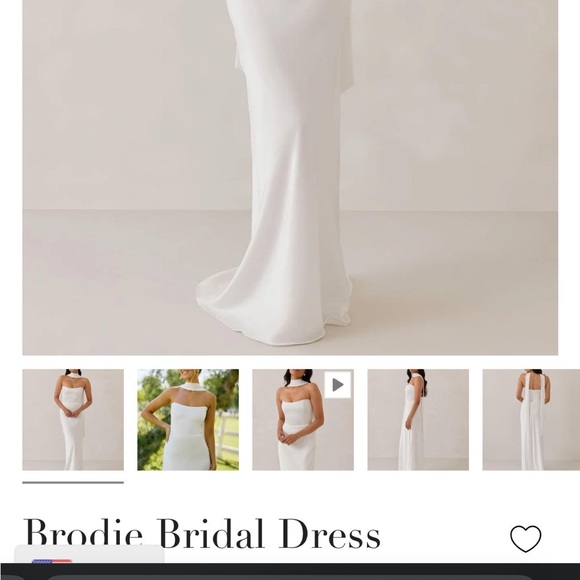 Park fifth and co Brodie bridal dress Small - Picture 10 of 16